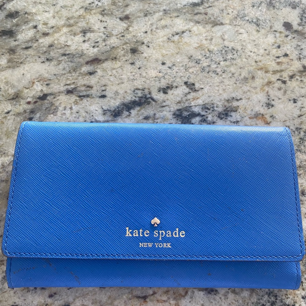 Kate Spade Blue Wallet